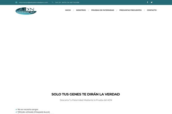 Buildpro theme site design template sample