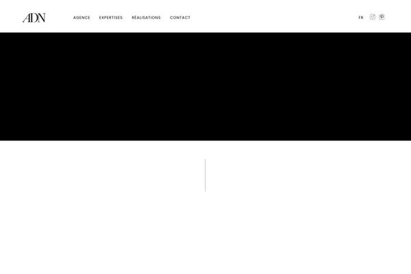 Ava theme site design template sample