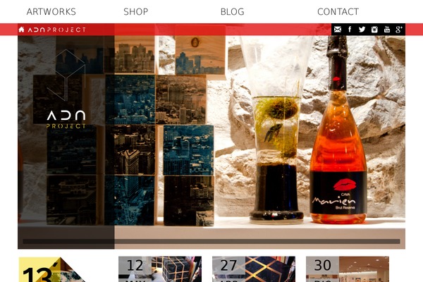 Mystile theme site design template sample