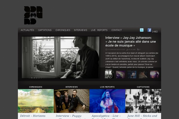 Yamidoo Magazine theme site design template sample