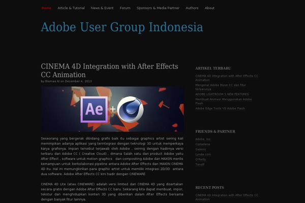 Modernist theme site design template sample