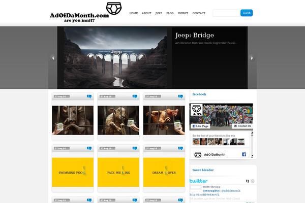 Site using Tweet Blender plugin