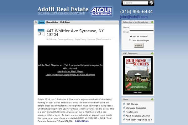 adolfi.com site used Itheme-1-1
