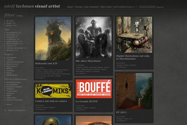 Ada theme site design template sample