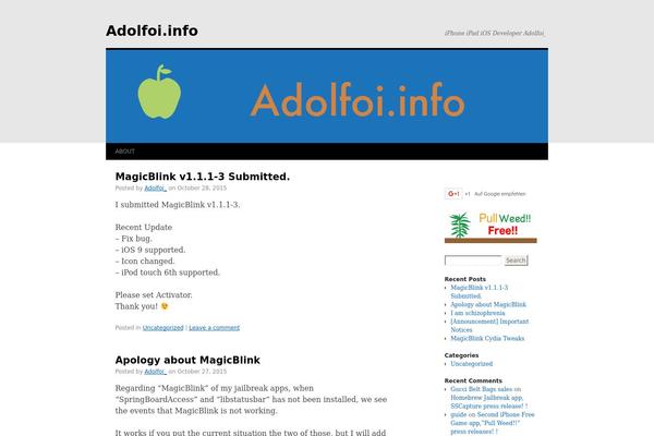 Site using Xo-liteslider plugin