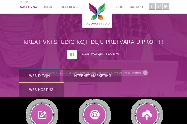adonai-studio.hr site used Altruist