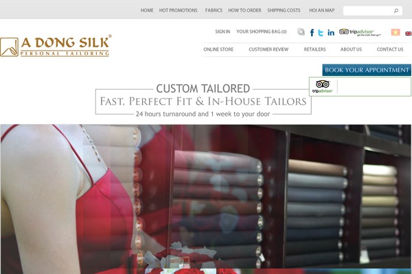 adongsilk.com site used Monatheme