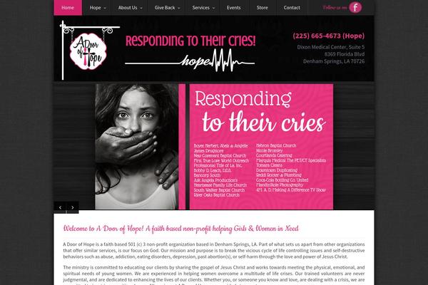 adoorofhopela.com site used Websquire-py