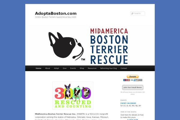 Site using Petfinder Listings plugin