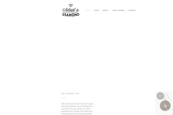 Regency theme site design template sample