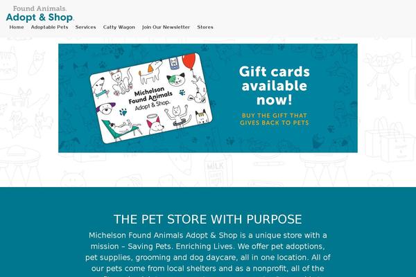 adoptandshop.org site used Divi Child