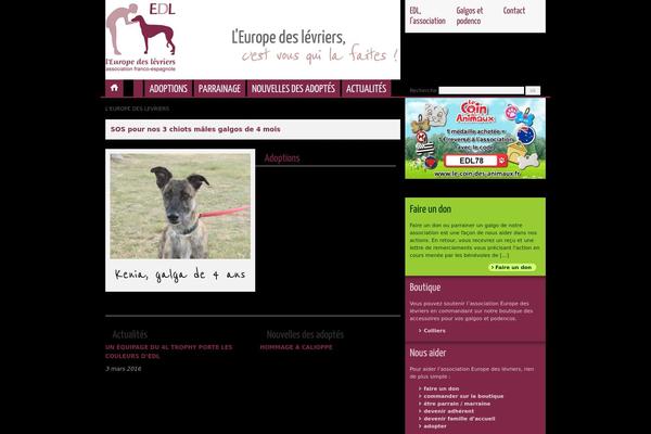 adopter-levrier.com site used Edl