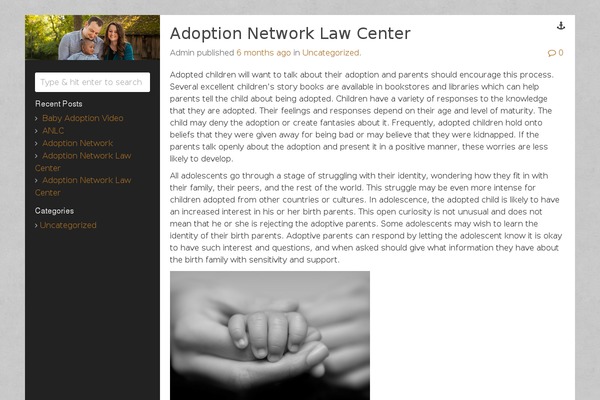 adoptionnetworklawcenter.net site used Lean