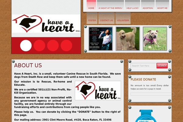adoptthedog.com site used Animalhub