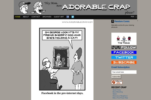 ComicPress theme site design template sample