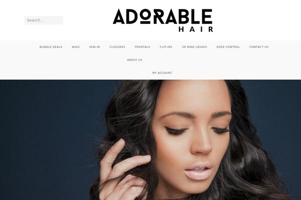 adorablehair.net site used Tesla-pro