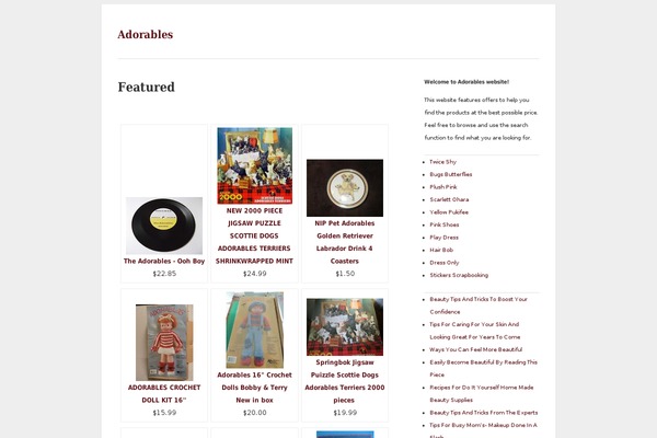 Straightforward theme site design template sample