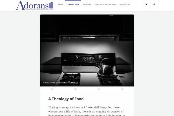 Readable theme site design template sample