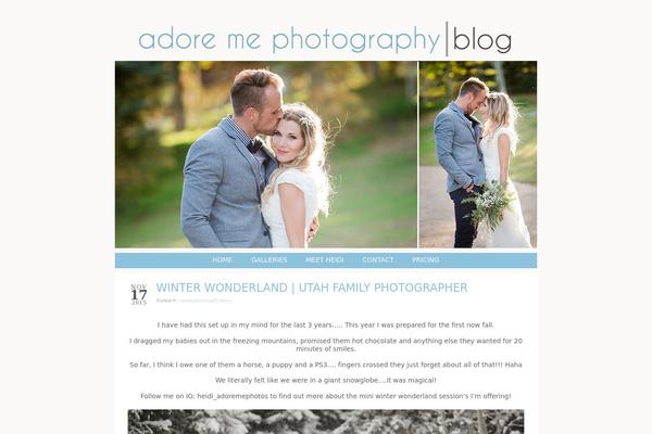 Perfetta theme site design template sample
