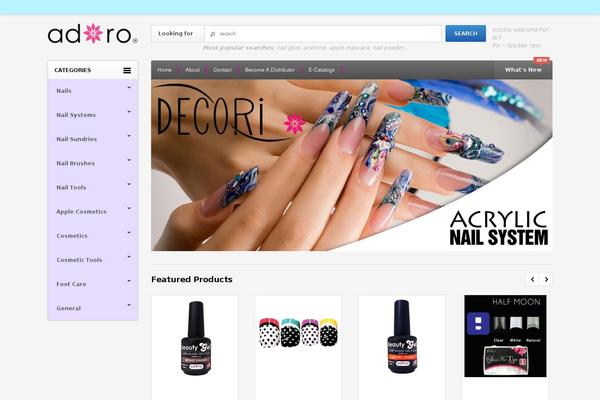 adoro.com site used Ubertheme