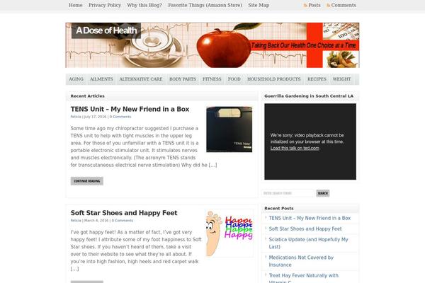 WP-Clear theme site design template sample