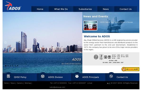 adosuae.com site used Ados
