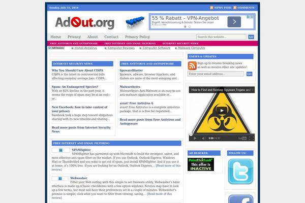 Lifestyle 4.0 theme site design template sample