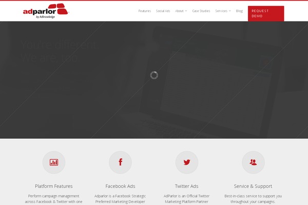 adparlor.com site used Hello-elementor-child