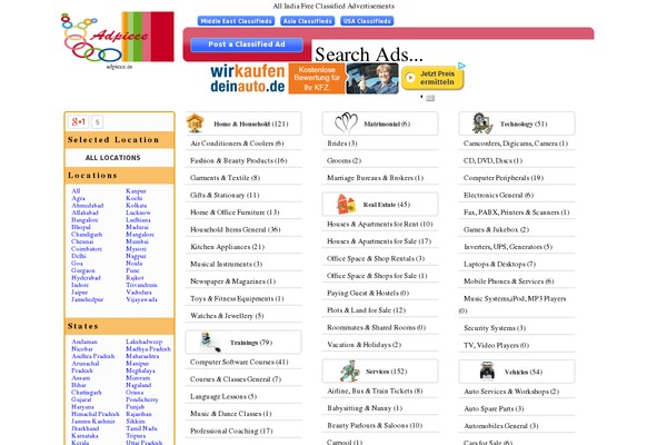 C7ads WordPress theme, websites list used C7ads theme C7ads theme websites examples