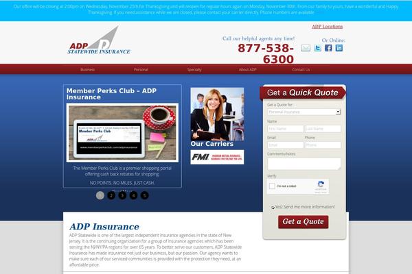 adpinsurance.com site used Adp