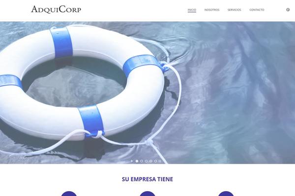 Jupiter theme site design template sample