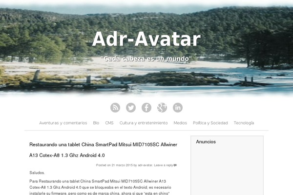 Dinky theme site design template sample
