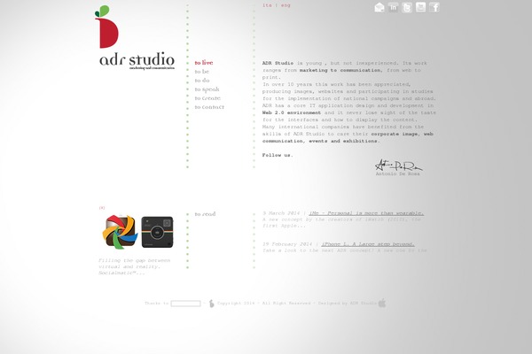 adr theme websites examples