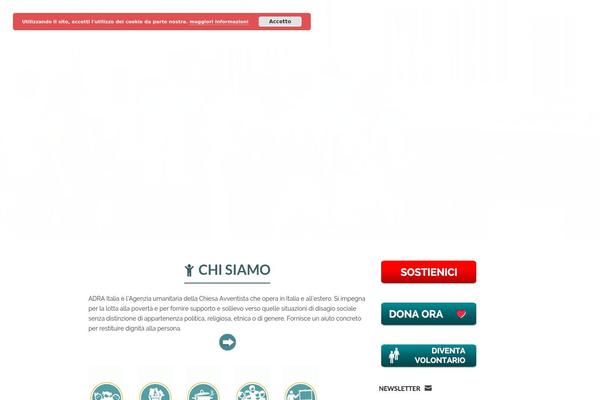 adraitalia.org site used Adra-theme