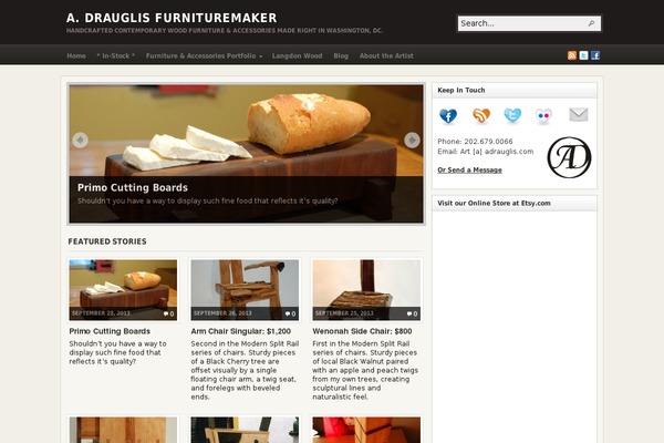 Arras Theme theme site design template sample