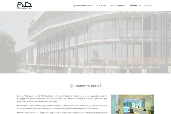 adrealisations.be site used Adrealisations