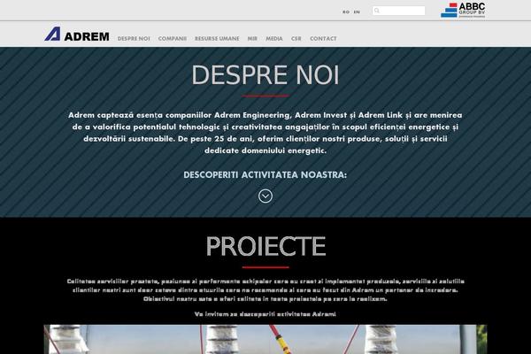 Ultra theme site design template sample