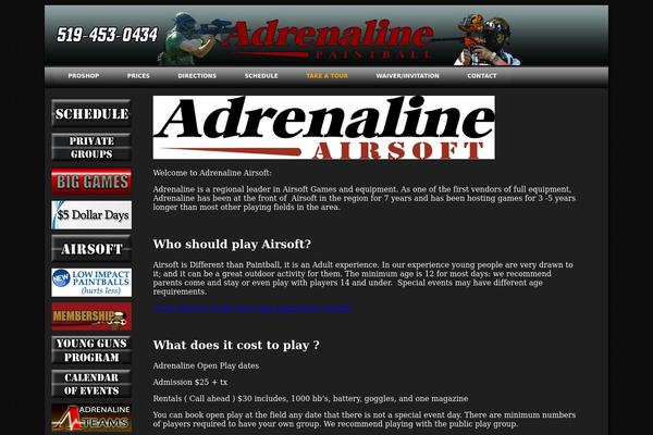 adrenalineairsoft.com site used Londonair