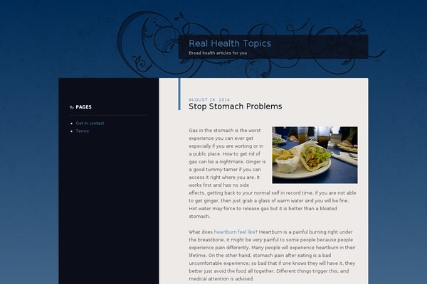 Dusk To Dawn theme site design template sample