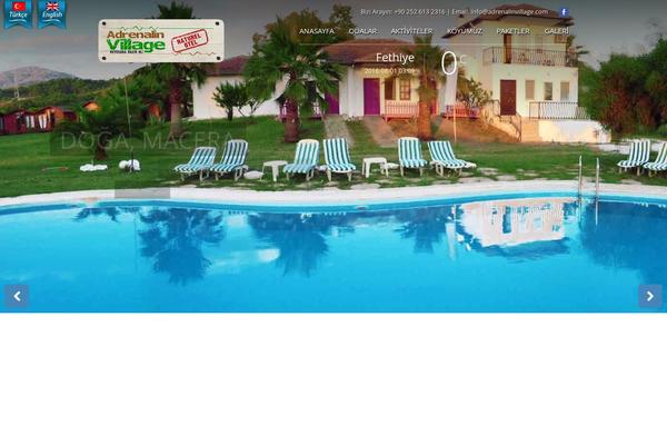Dreamy theme site design template sample