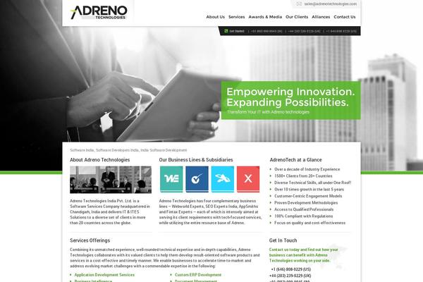 Site using Breadcrumbs-by-menu plugin
