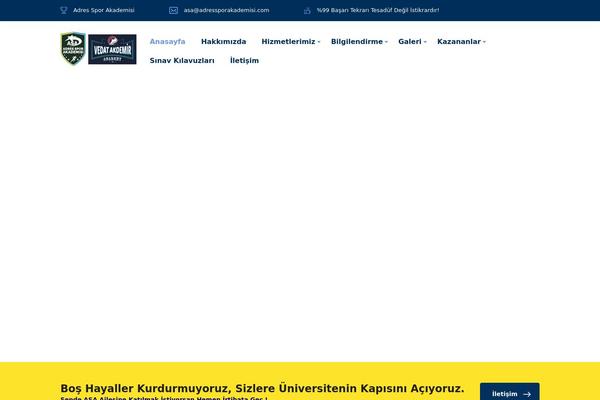 adressporakademisi WordPress theme, websites list used adressporakademisi theme adressporakademisi theme websites examples