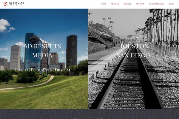 adresultsinc.com site used Onetone-pro