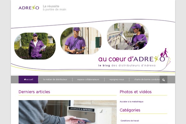 Quark theme site design template sample