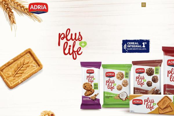 adria.com.br site used Adria