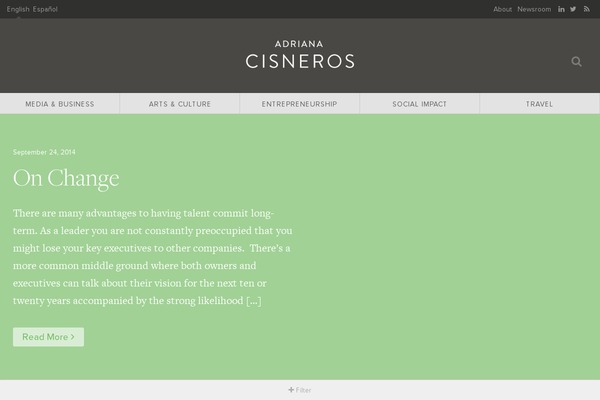 Site using Better archives widget plugin