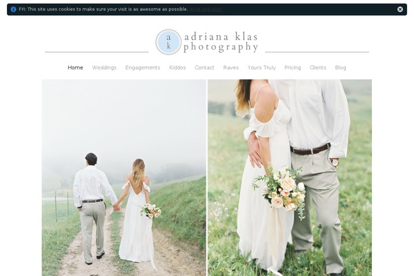 adrianaklasphotography.com site used Fastpress