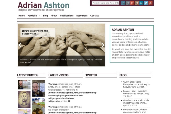 Structure theme site design template sample