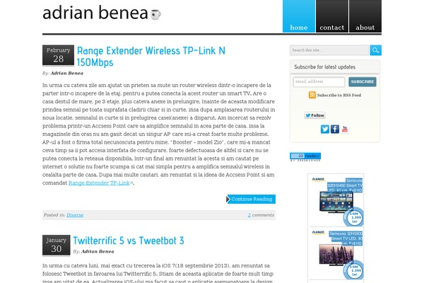 Site using Advanced-social-widget plugin