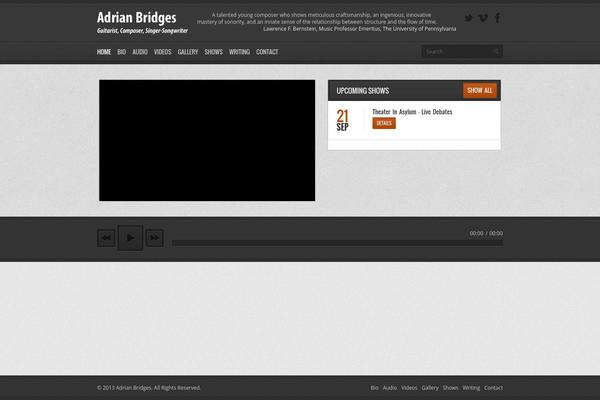 Replay theme site design template sample